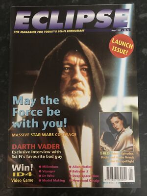 Eclipse Magazin Launch Ausgabe 1 Star Wars Kenobi Deep Space 9 Akte Mai 1997