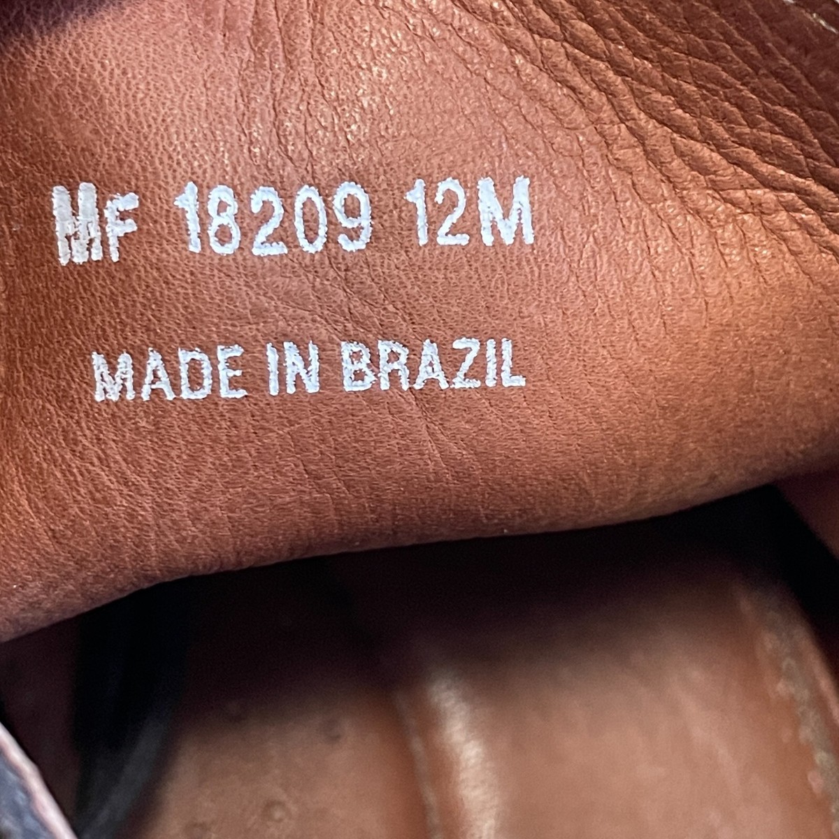 Mercanti Fiorentini RELAX Suede Leather High Top Oxford Shoe Men 12 Brown Brazil Mercanti Fiorentini RELAX Suede Leather High Top Oxford Shoe  main image 2