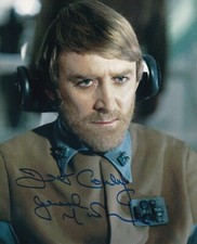 DERMOT CROWLEY signed autograph 20x25cm STAR WARS in person autograph COA