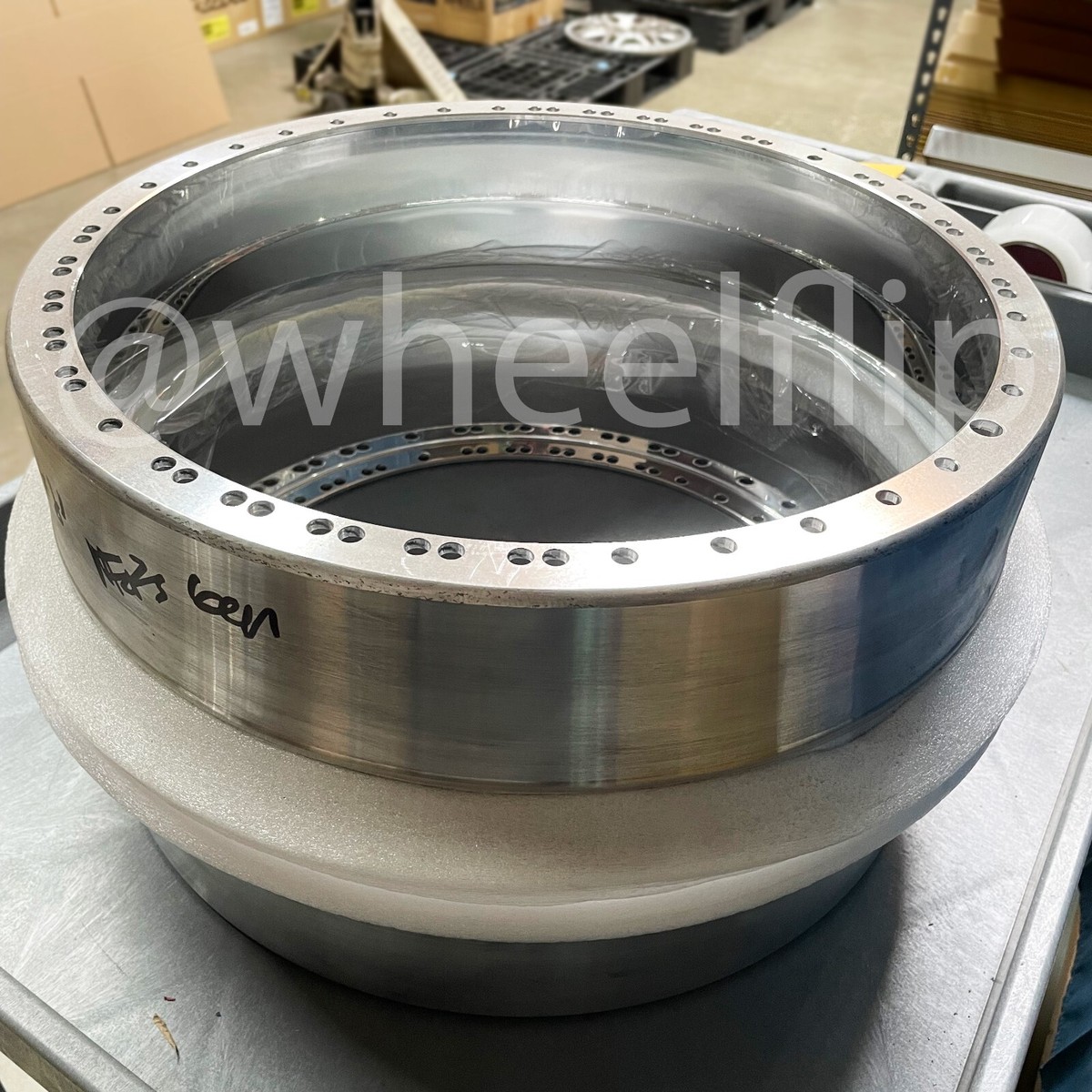 pair) Weds 60H 19x4.5 Reverse Outer Lip Polished | eBay