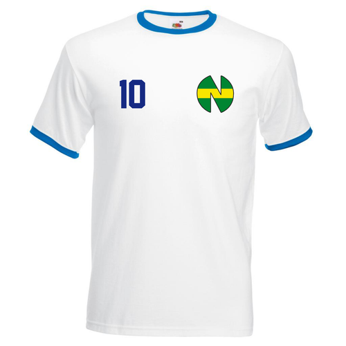 T-SHIRT HOLLY E BENJI DUE FUORICLASSE new team capitan Tsubasa MAGLIETTA MANGA - Imagen 2 de 4