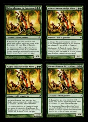 MRM FR/VF 4x Master-Hunter der Lilie Alana (Lys Alana Huntmaster) MTG magic LRW