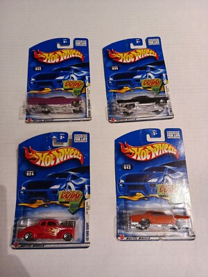ミニカー 2002 Hot Wheels Collector Edition 2002 Hot Wheels 4 Diecast Cars unopened, mint condition collectors