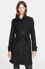 Burberry Coat Womens Rushfield Wool Blend Jacket Sz Us 12 Eu Uk 16 46 New Tags