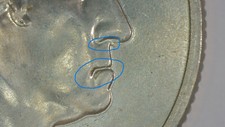 2022 P Sally Ride Quarter Error Drool + Other Errors Coin
