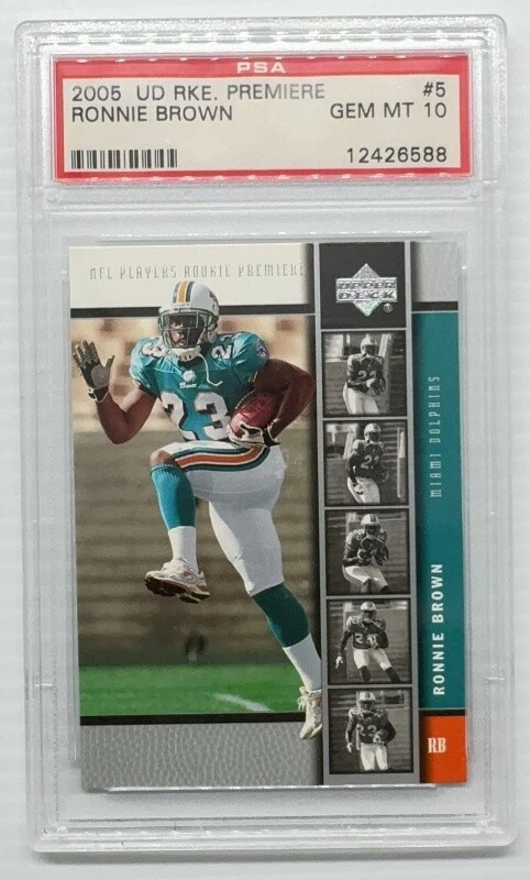 Ronnie Brown Upper Deck Rookie Premiere #5 Base