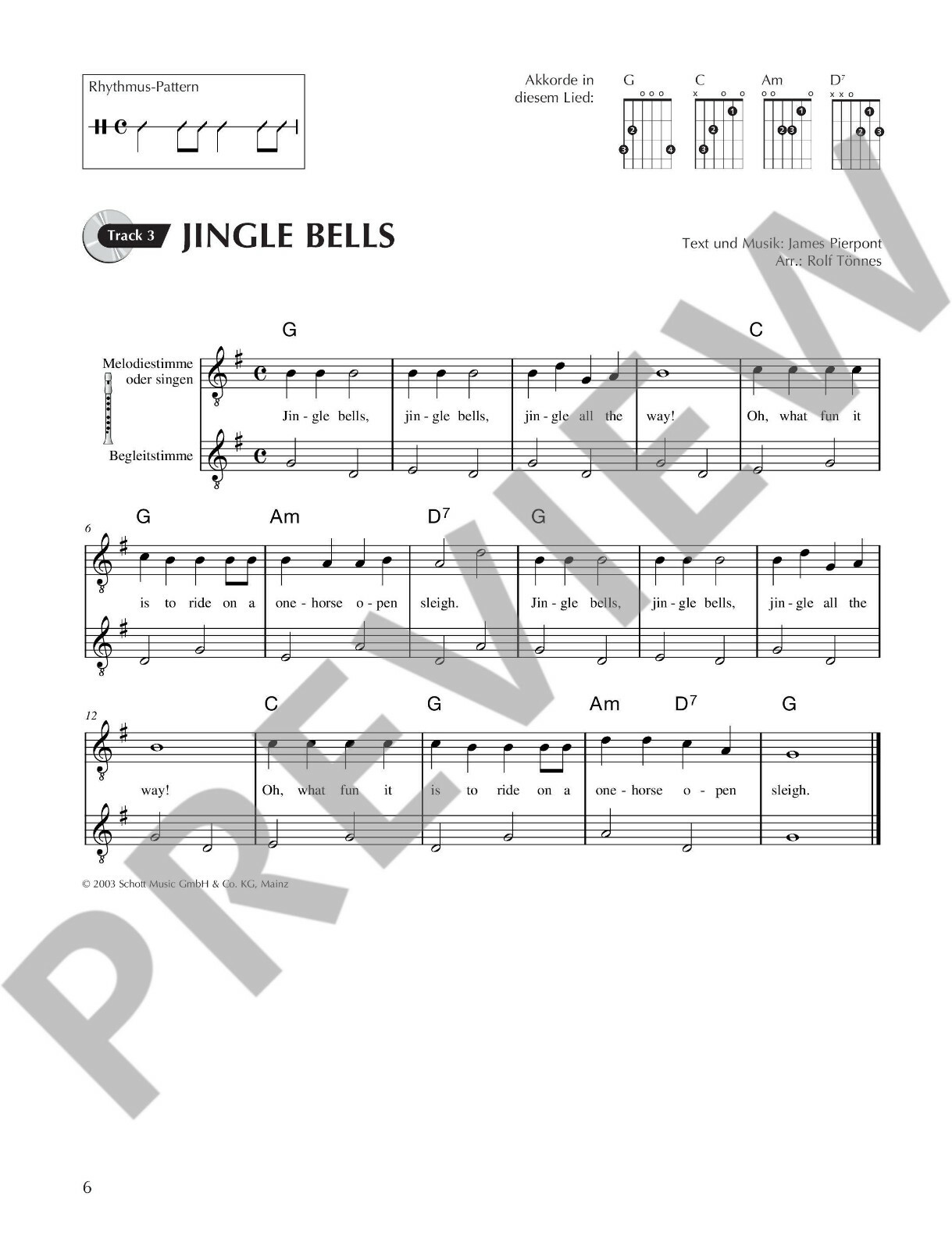 Thumbnail - Weihnachtslieder Für Gitarre, Rolf Tönnes - Portofrei Vom