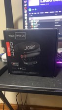JOBY Wavo PRO DS On-Camera Shotgun Microphone, Black/Red  H 
