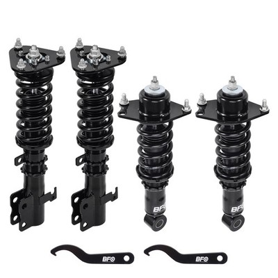 BFO Coilovers Struts Shocks Suspension Kit For Toyota Corolla 03-08 Adj Height