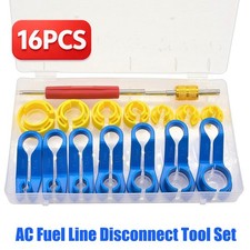 16pcs Ac Fuel Line Quick Disconnect Tool Set Car Transmission Oil Cooler Line 16pcs Ac Fuel Line Quick Disconnect Tool Set Car Transmission Oil Cooler Line