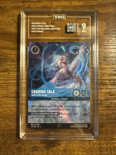 Gramma Tala - Spirit of the Ocean graded TAG 9 for sale on eBay
