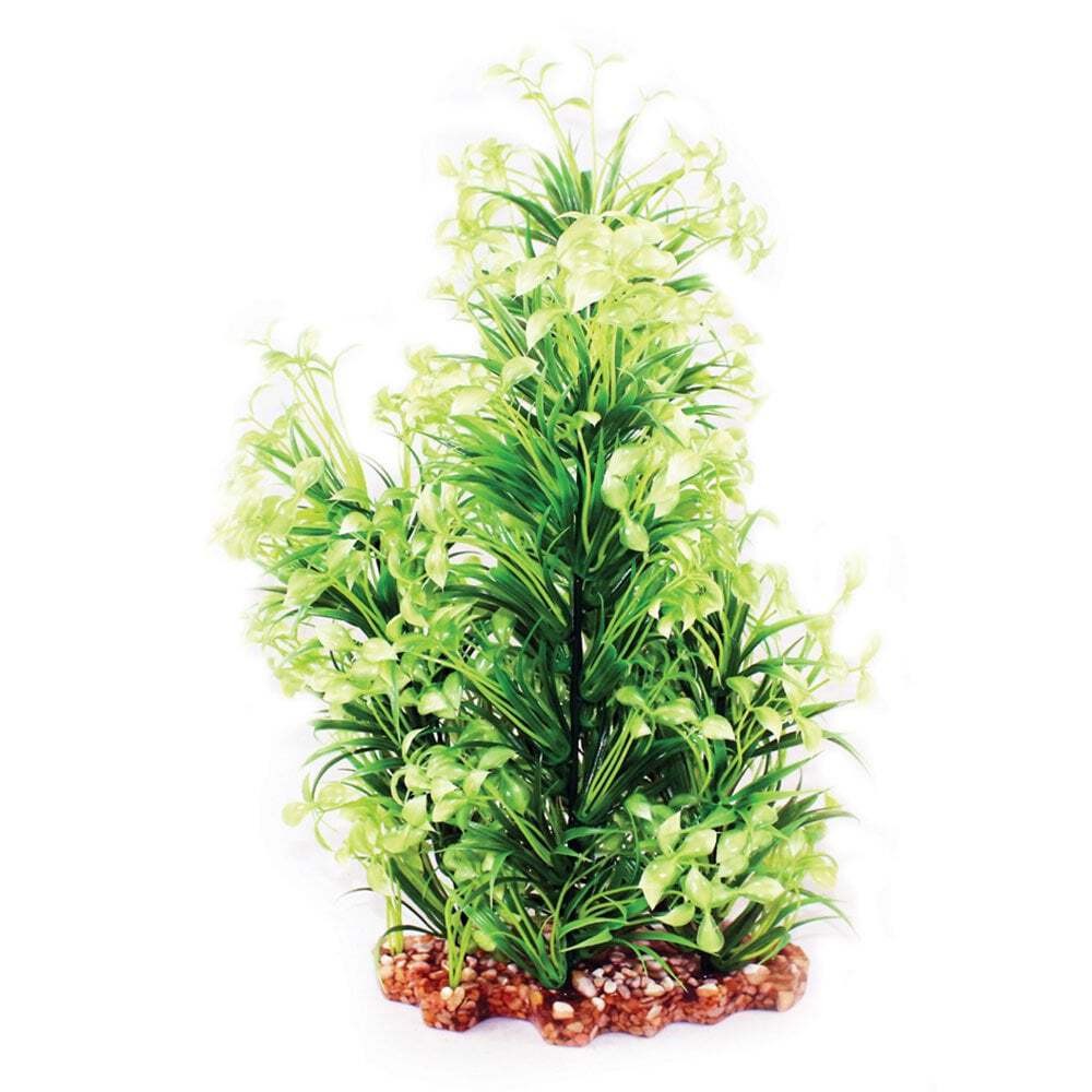 Aqua One Vibrance Narrow Ludwigia Aquarium Fish Tank Plastic Plant 40cm
