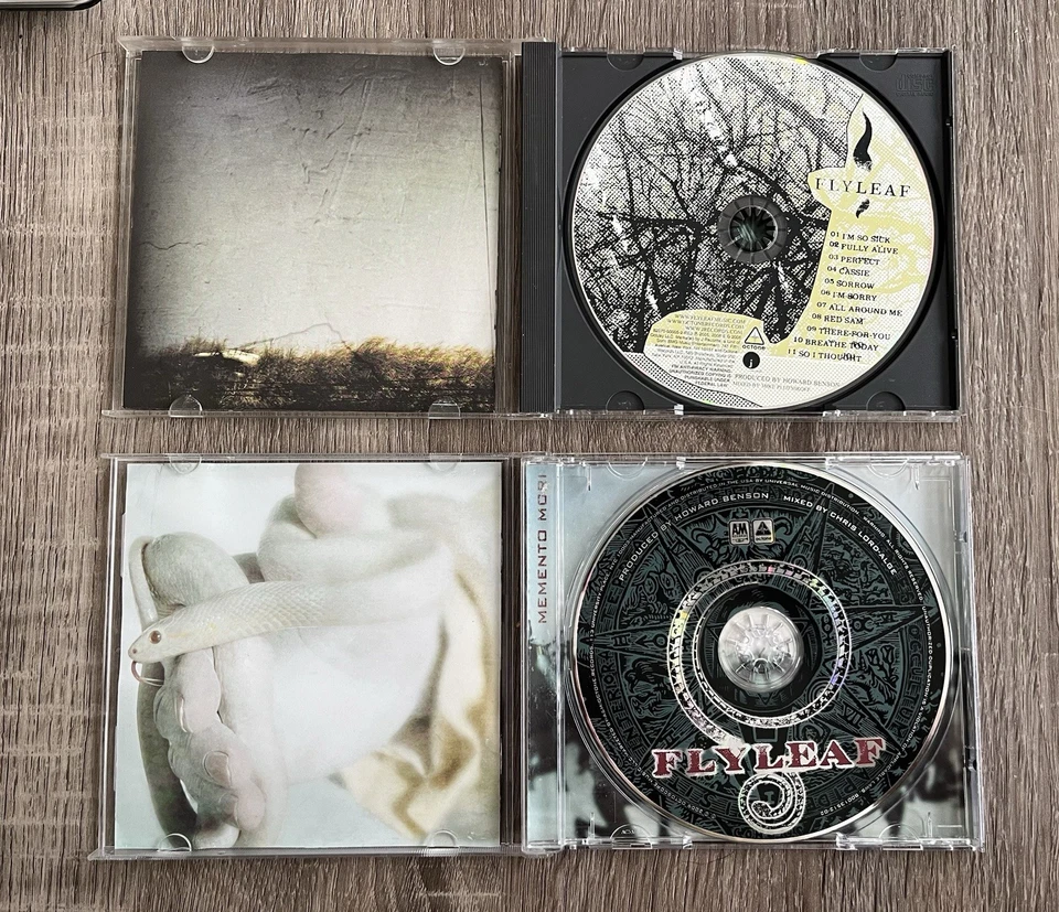 Flyleaf – Memento Mori CD (A&M/Octone Records 2009) & Self Titled Lot Of 2 CDs Foto 3 de 3