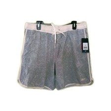 Swimming Shorts Reebok Mens Drawstring Gray Size L New With Tags