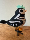Target Featherly Friends Skelly Hyde & Eek Black Skeleton Bird 6" — photo 1