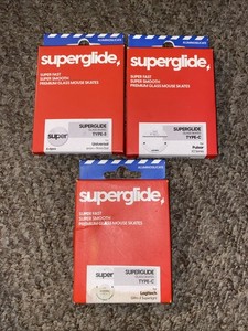 3 Boxes Superglide Variety  Type c And Type S  Universal Pulsar Logitech