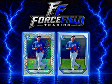 2026 Bowman Chrome Josue De Paula Refractor + Base Chrome Dodgers Prospect Lot