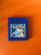 Thumbnail of ebay&reg; auction 287494308427 | Pokemon Blaue Edition (Nintendo Gameboy) Original Deutsch Geprüft Speichert Top