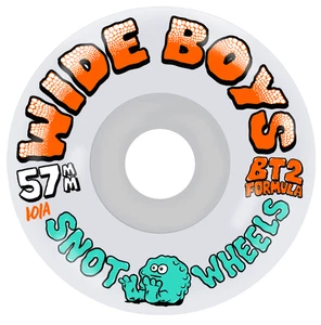 SNOT Wide Boys 57mm 101a Clear Skateboard Wheels - Set Of 4