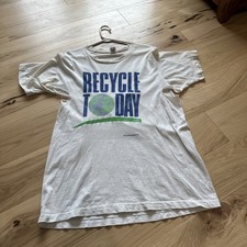 Vintage 1991 Environmentalist “Recycle Today” Shirt Alcoa Recycling