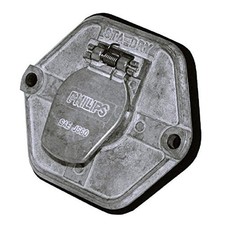 PHILIPS Phillips Ind. 15-762 7 Pin Socket Breaker with Zinc Die-Cast (20 Amp Ci