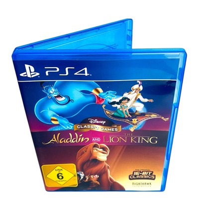 Disney Classic Games: Aladdin and The Lion King - Sony Playstation 4 (PS4, 2019)