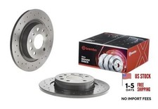 08.9511.1X Xtra UV Coated solid drilled Rear Brake Rotor