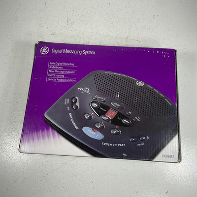GE DIGITAL MESSAGING SYSTEM with FOUR MAILBOXES 29869GE2