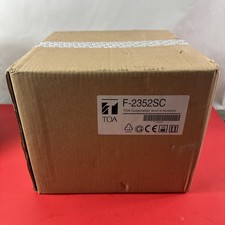 TOA ELECTRONICS F-2352SC CEILING SPEAKER 8OHM/100V 12CM WITH GRILL NEW IN BOX
