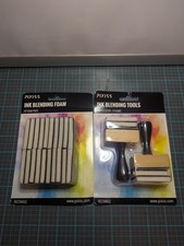 PIXISS INK BLENDING TOOLS Pack 2 Applicators  4 Foams  20 FOAM PADS Pack New