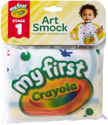 Crayola My First Art Smock-Long Sleeves - 81-1379