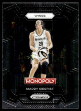 2024-25 Panini Prizm Monopoly WNBA Maddy Siegrist Dallas Wings #59