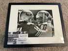 Joe Montana & Jerry Rice Signed  49ers Photo – Dual Autograph, Framed w/ COA