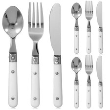 Hemoton 9 Piece Kids Silverware Set Stainless Steel Toddler Utensils Safe for...