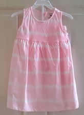 Baby Girls Carter's Pink Tie-Dye Jersey Dress  Diaper Cover Size 9 mo 24 mo NWT