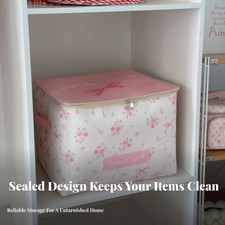 foldable Clothes Box Large Capacity Closet Organizer Foldable Design