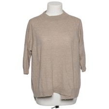 Stefanel, Strickpullover, Größe: M, Beige, Kaschmir, Einfarbig, Feinstrick #8w0