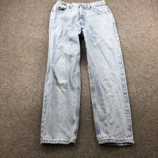 Vintage Eddie Bauer Jeans Womens 10 Petite Light Wash Classic Fit Made USA 90s