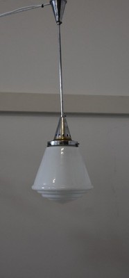 Bauhaus Leuchte Lampe 30er 40er Jahre Frankreich Vintage
