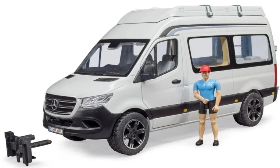 Bruder 2672 mb sprinter camper con personaggio - Immagine 2 di 3