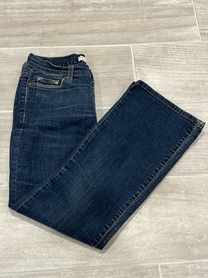 Levi s 512 Jeans Women s Size 10 Color Dark Wash Blue Bootcut Perfectly Slimming