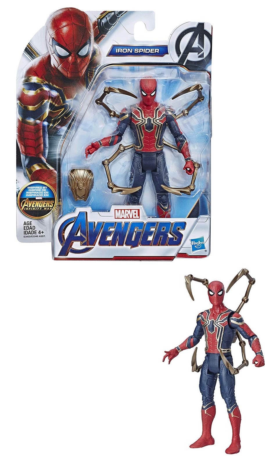 Avengers Marvel Iron Spider 6-Scale Marvel Super Hero Action Figure Toy