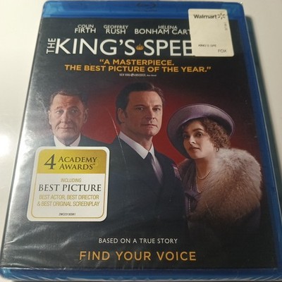 The Kings Speech (Blu-ray Disc, 2011) Brand New FAST    §}~