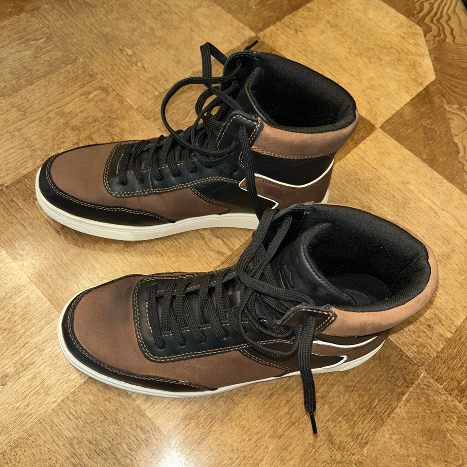 Botas Harley Davidson Riders, D96304, talla 9,5 M Grady Ride con armadura al tobillo Foto 2 de 4