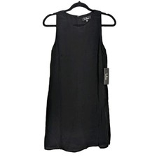 Lulus Women's Mini Dress Black NWT Size XS Sleeveless Lined Breathable New