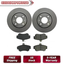 1PCS Centric Parts Disc Brake Pad and Rotor Kit Front Fits S40 Volvo 2000-2004