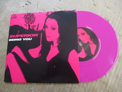 SUPERIOR - BEING YOU - 45 RUNDEN PINK VINYL NEU UNVERSIEGELT 1998