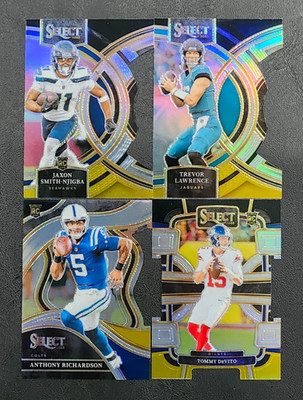 2023 Select Football BLACK AND GOLD DIE-CUT PRIZMS You Pick - 2 Card Minimum