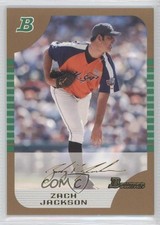 2005 Bowman Draft Gold Zach Jackson Zachary Jackson #BDP123 0b2