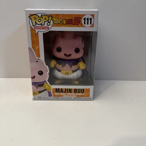 Funko Pop! Vinyl: Dragon Ball Z - Majin Buu #111 New (Damaged Box)